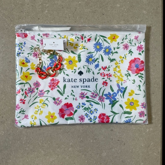 kate spade Jewelry - Kate Spade Bracelet & Kate Spade Cosmetic Bag